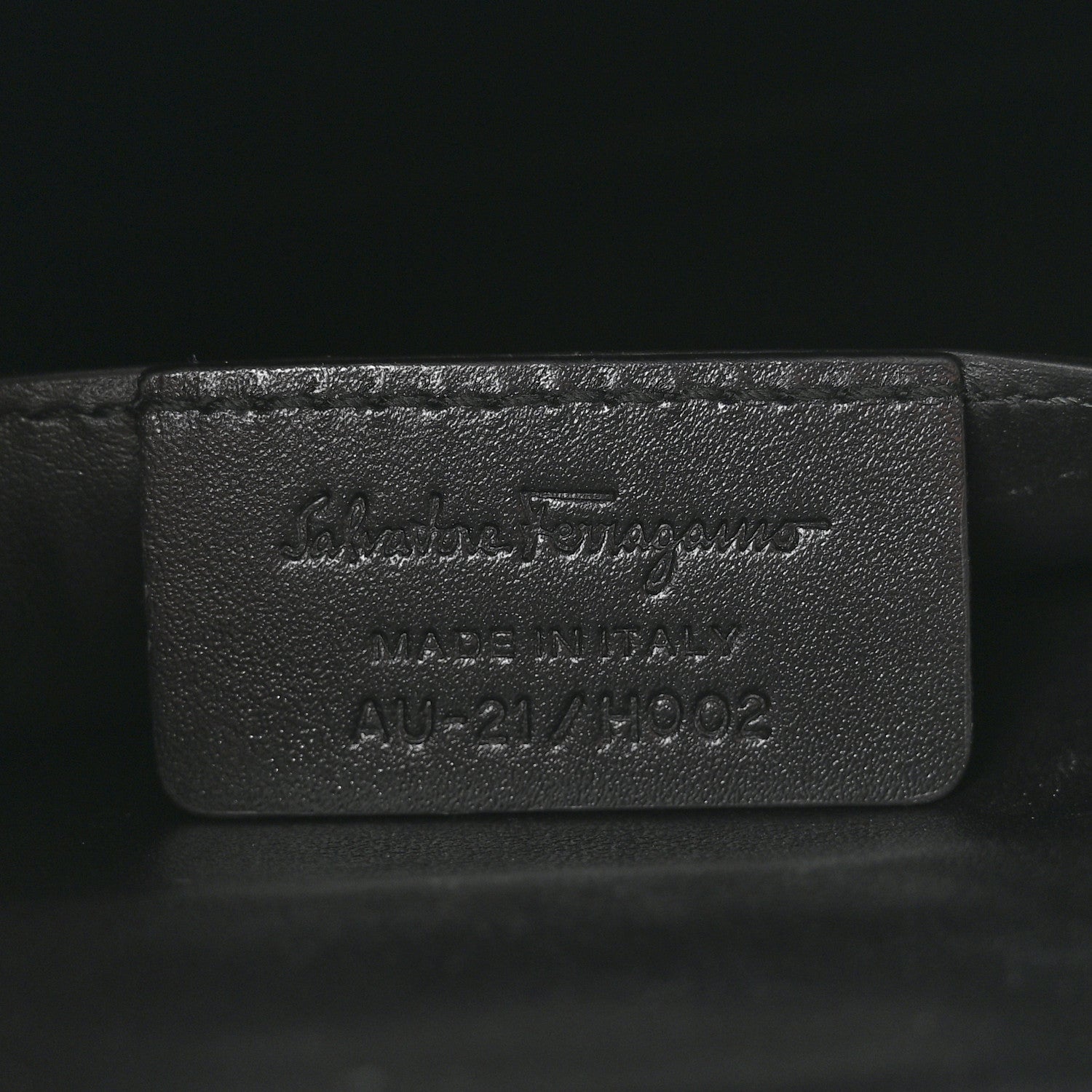 Salvatore Ferragamo Calfskin Large Vela Flap Bag Black 6 of 11