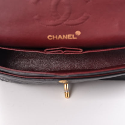 Chanel Lambskin Quilted Small Double Flap Black 5 of 13