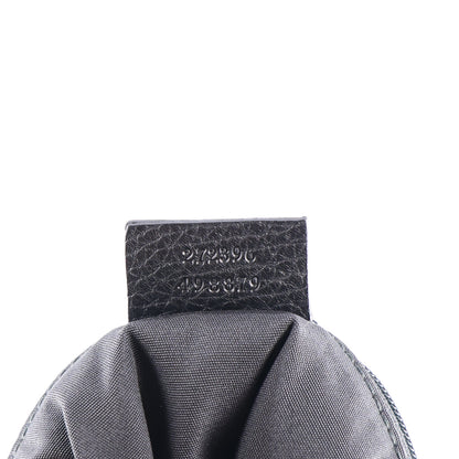 Gucci Guccissima Suede Crossbody Bag Black 7 of 10