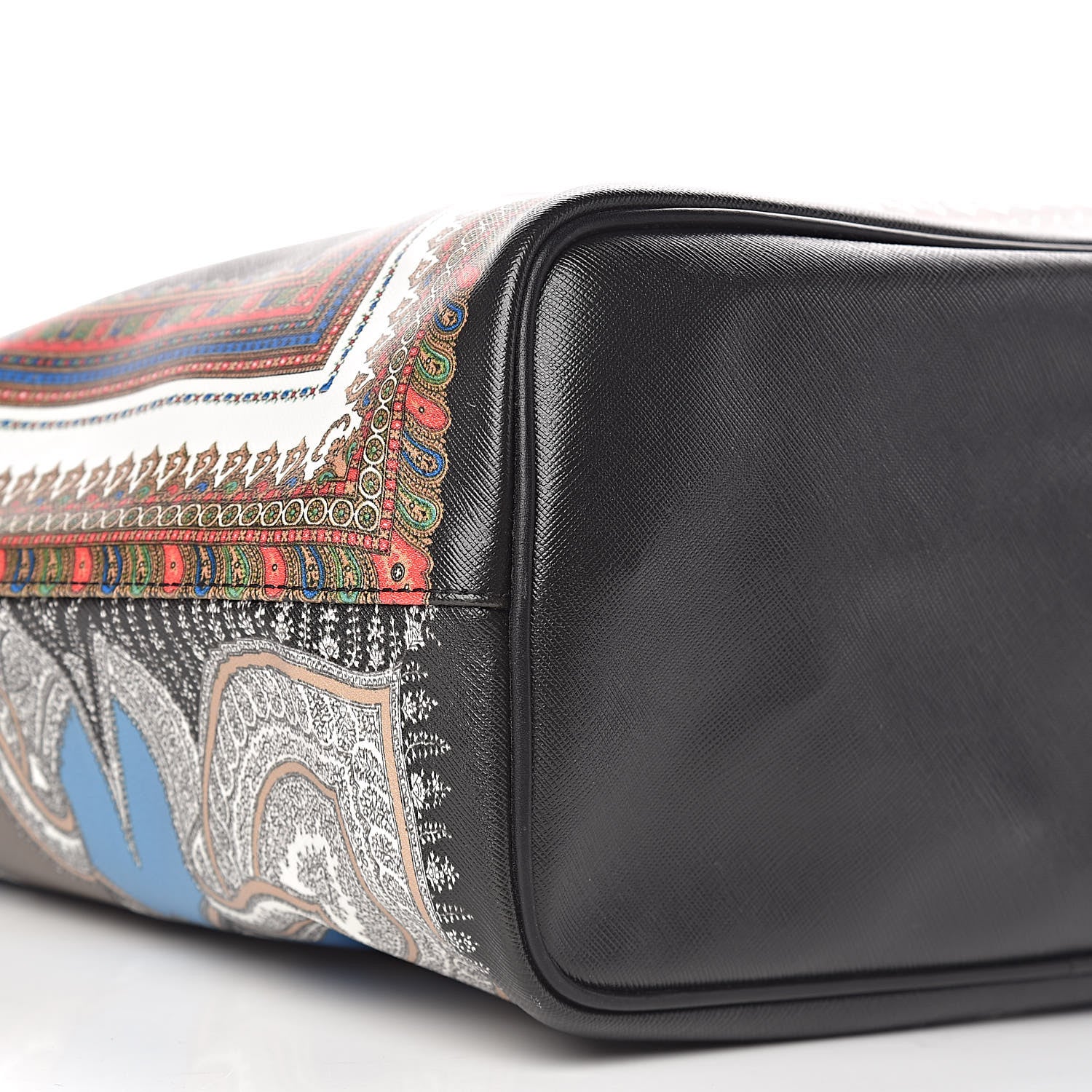 Givenchy Textured Coated Canvas Medium Scarf Print Antigona Tote Black 9 of 10