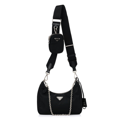 Prada Nylon Re-Edition 2005 Shoulder Bag Black 1 of 8
