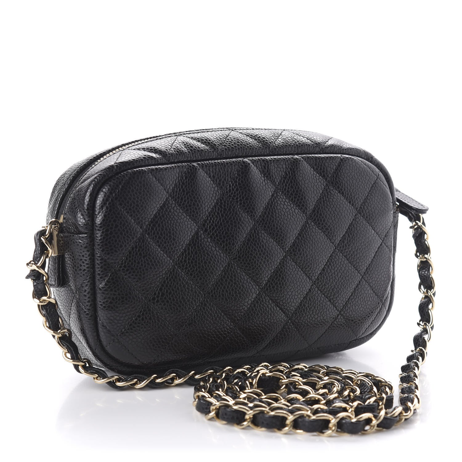 Chanel Caviar Quilted Camera Case Black 3 of 11
