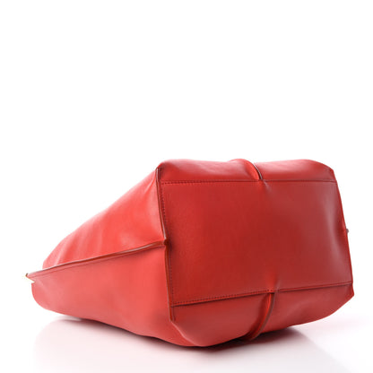 Chloe Smooth Calfskin Medium Vick Tote Plaid Red 4 of 7