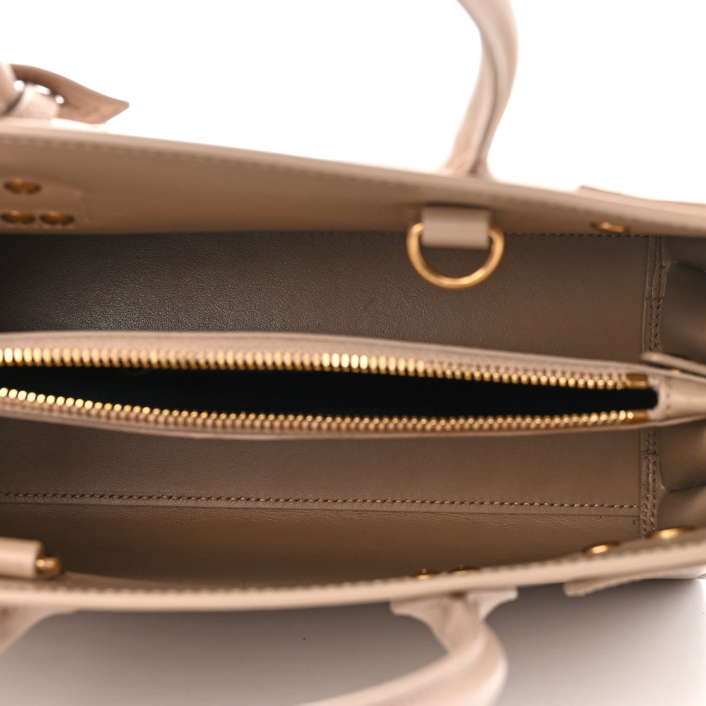 Calfskin Baby Sac de Jour Dark Beige
