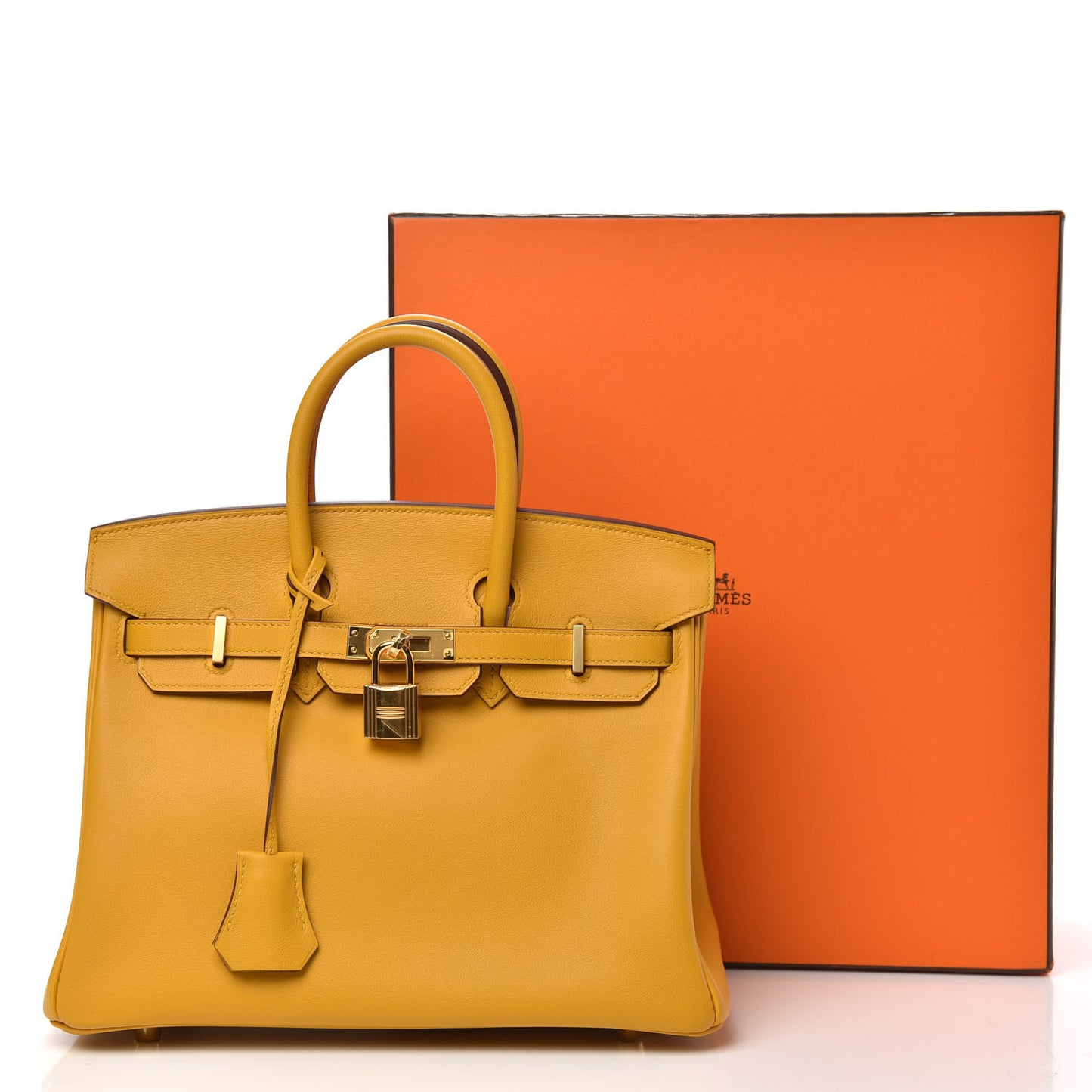 Swift Birkin 25 Jaune Ambre