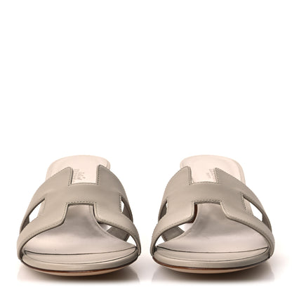 Hermes Calfskin Oasis Sandals 41 Beige Nude 3 of 11