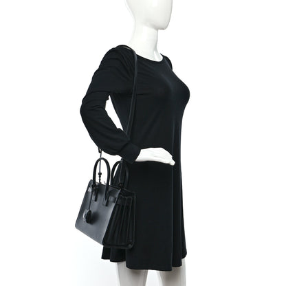 Saint Laurent Calfskin Baby Sac De Jour Black 2 of 11