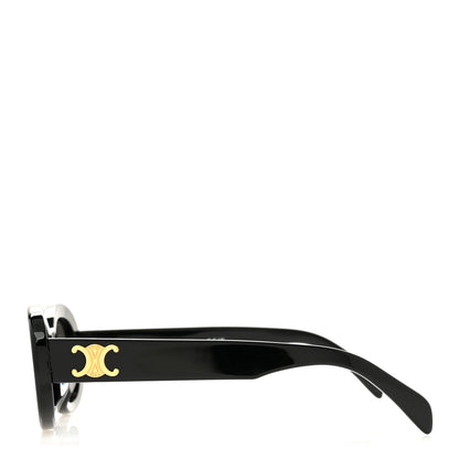 Celine Acetate Triomphe 01 Sunglasses CL 40194U Black 3 of 6