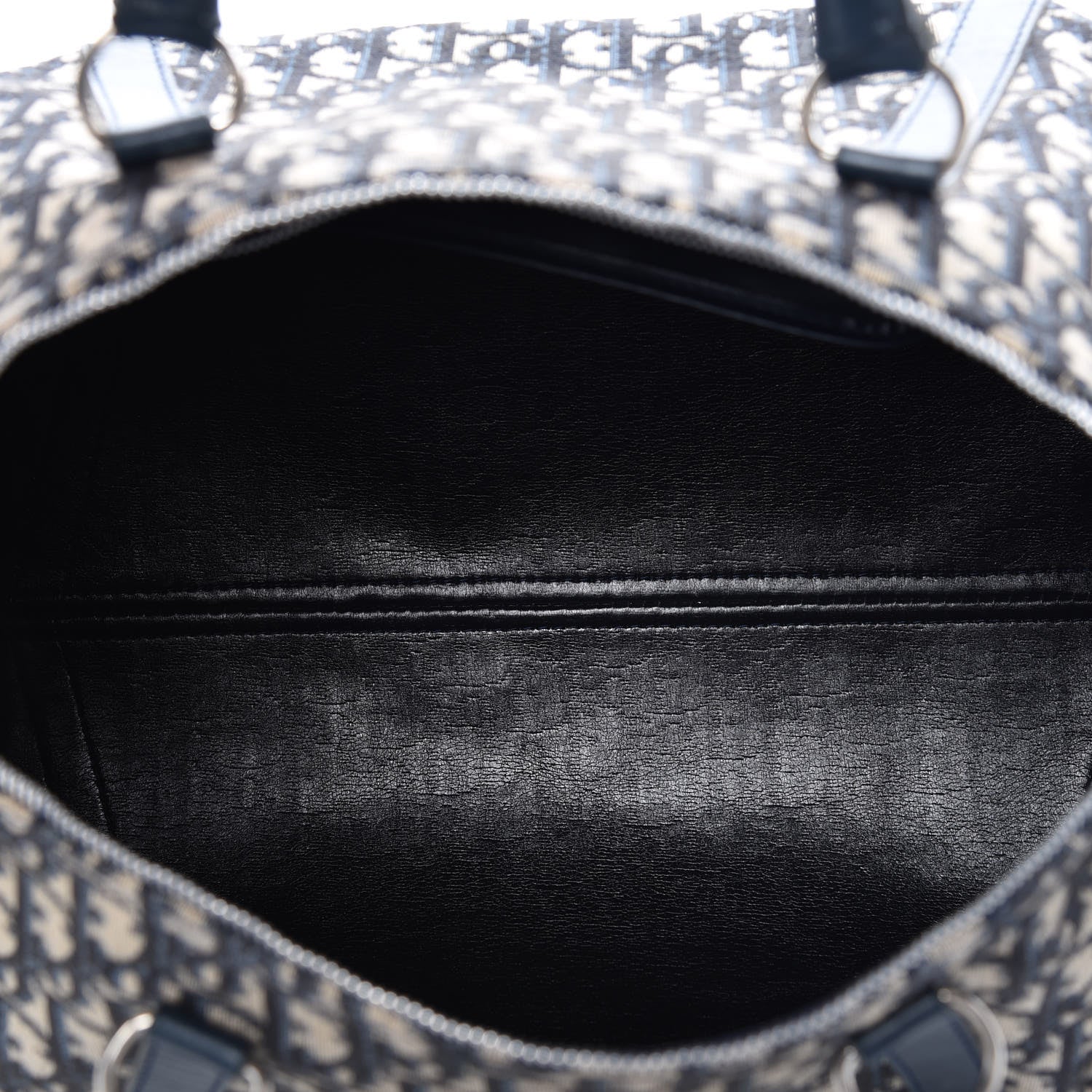 Christian Dior Monogram Duffle Navy Blue 10 of 12