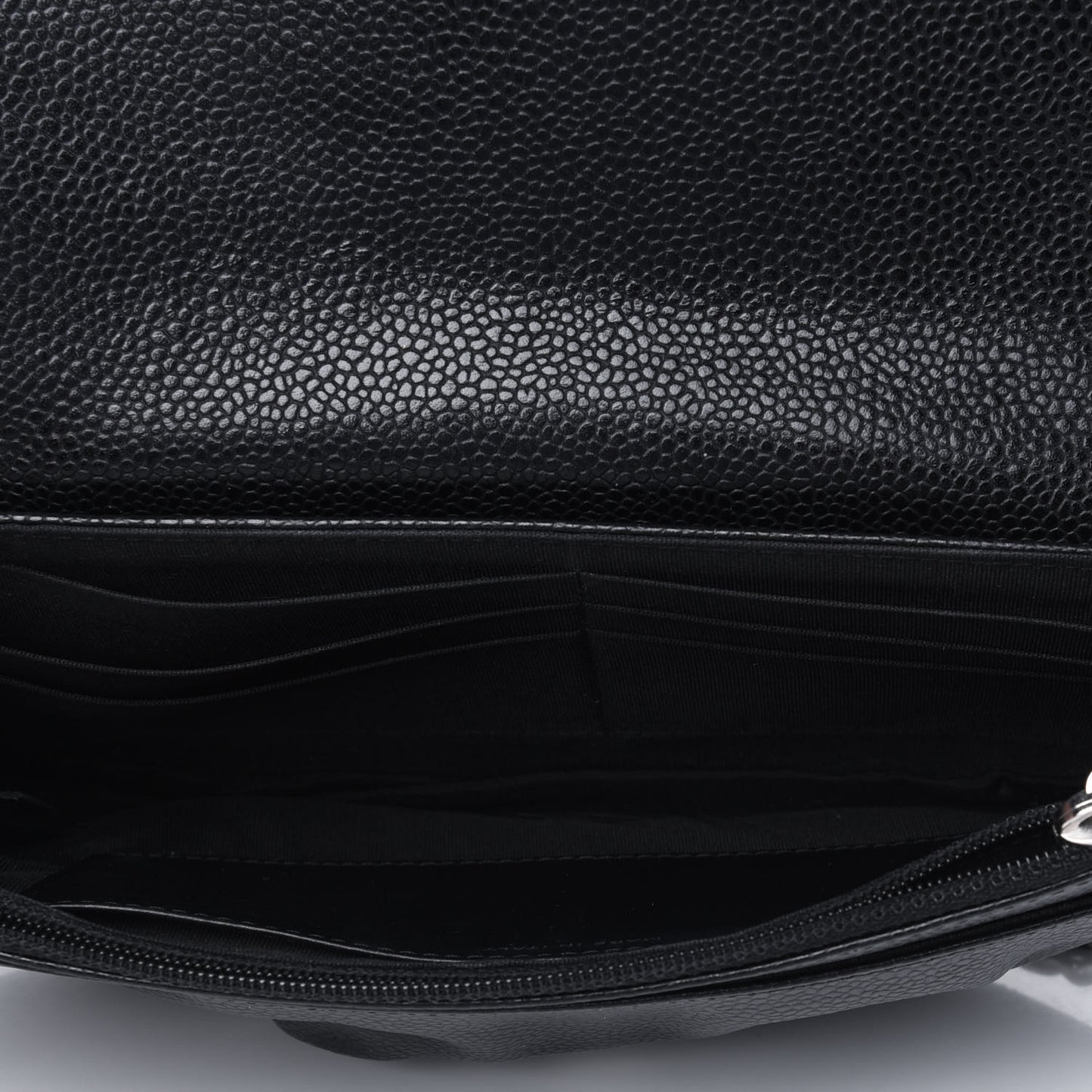 Caviar Half Moon Wallet On Chain WOC Black