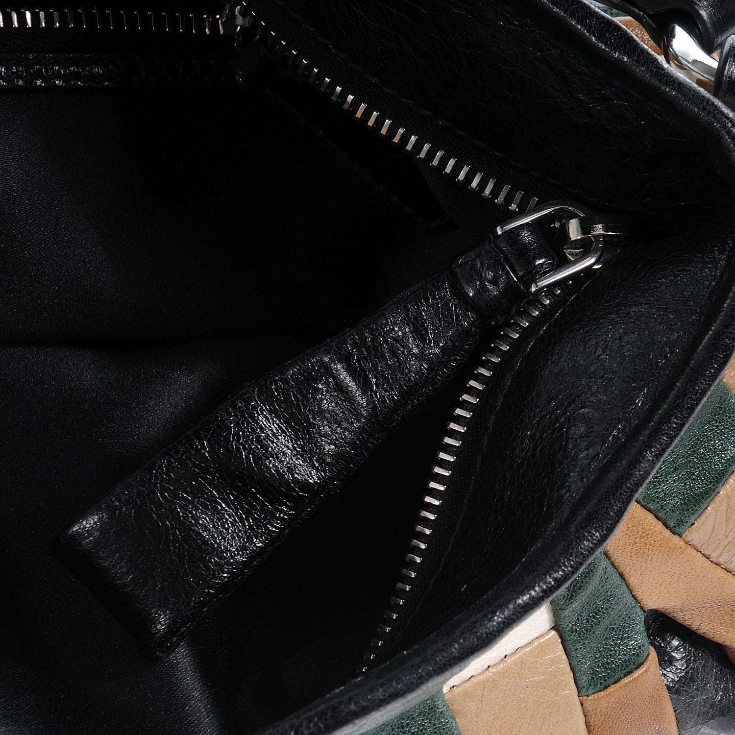 Miu Miu Nappa Leather Large Patchwork Tote Terra 8 of 10