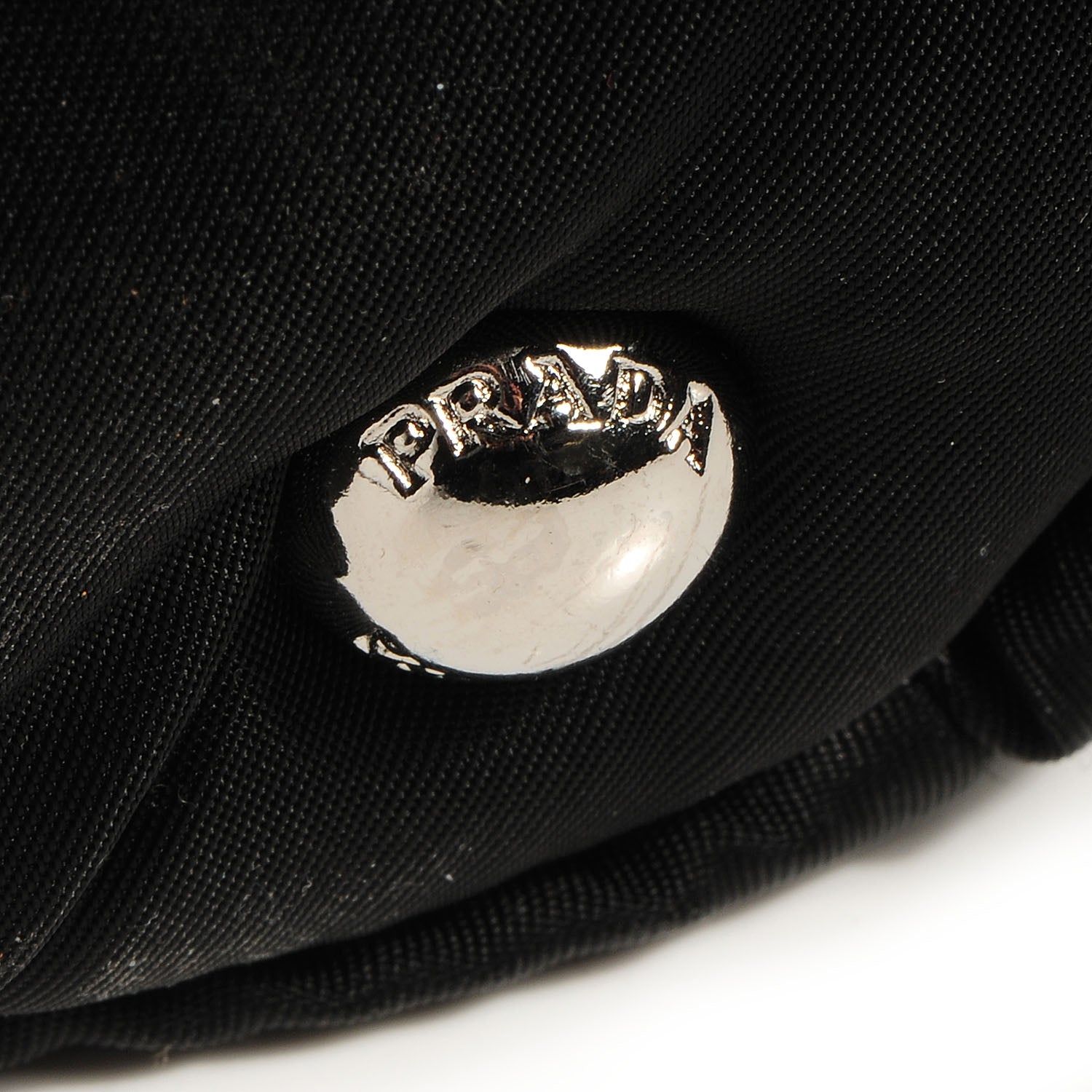 Prada Tessuto Nylon Bomber Tote Nero Black 11 of 12