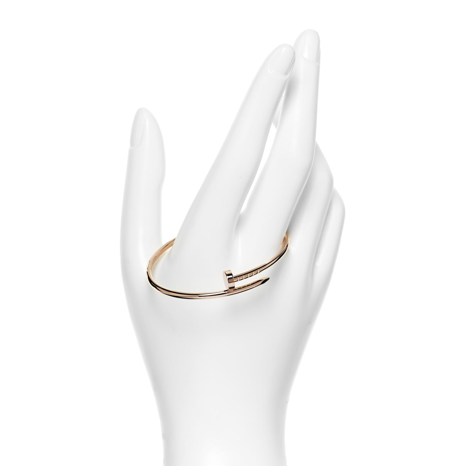 Cartier 18K Pink Gold Small Juste Un Clou Bracelet 15 2 of 5