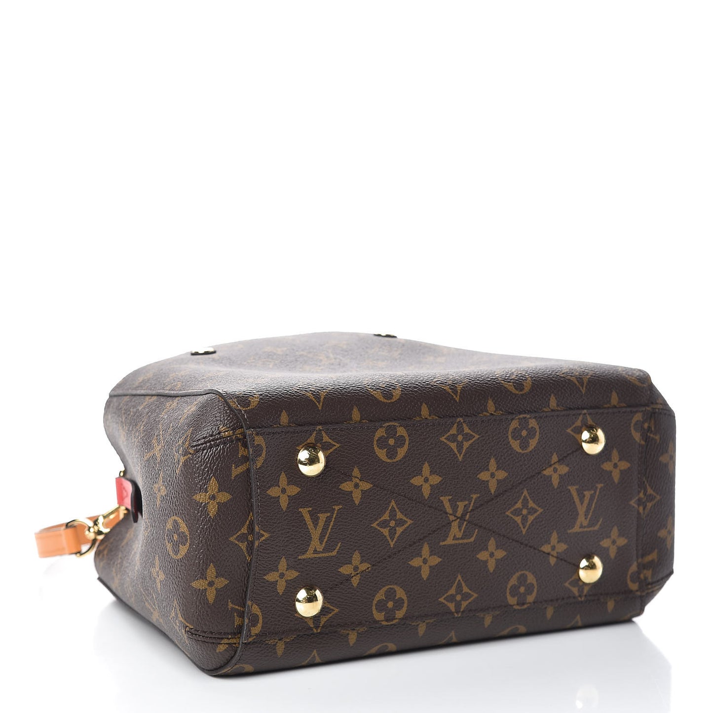 Monogram Braided Montaigne BB Coquelicot Creme Safran Peach