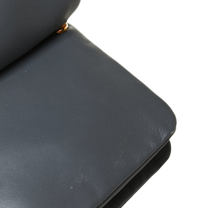 Celine Lambskin Small Trio Crossbody Bag Storm 13 of 17
