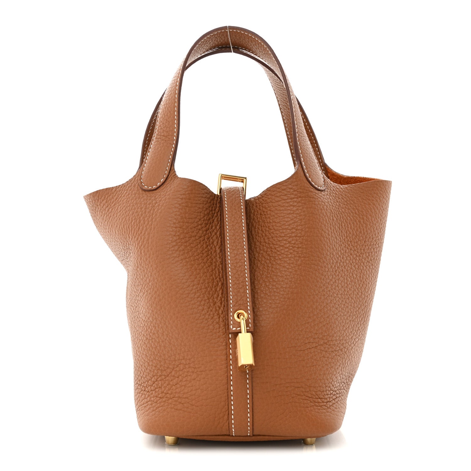 Hermes Taurillon Clemence Picotin Lock 18 PM Gold 1 of 11