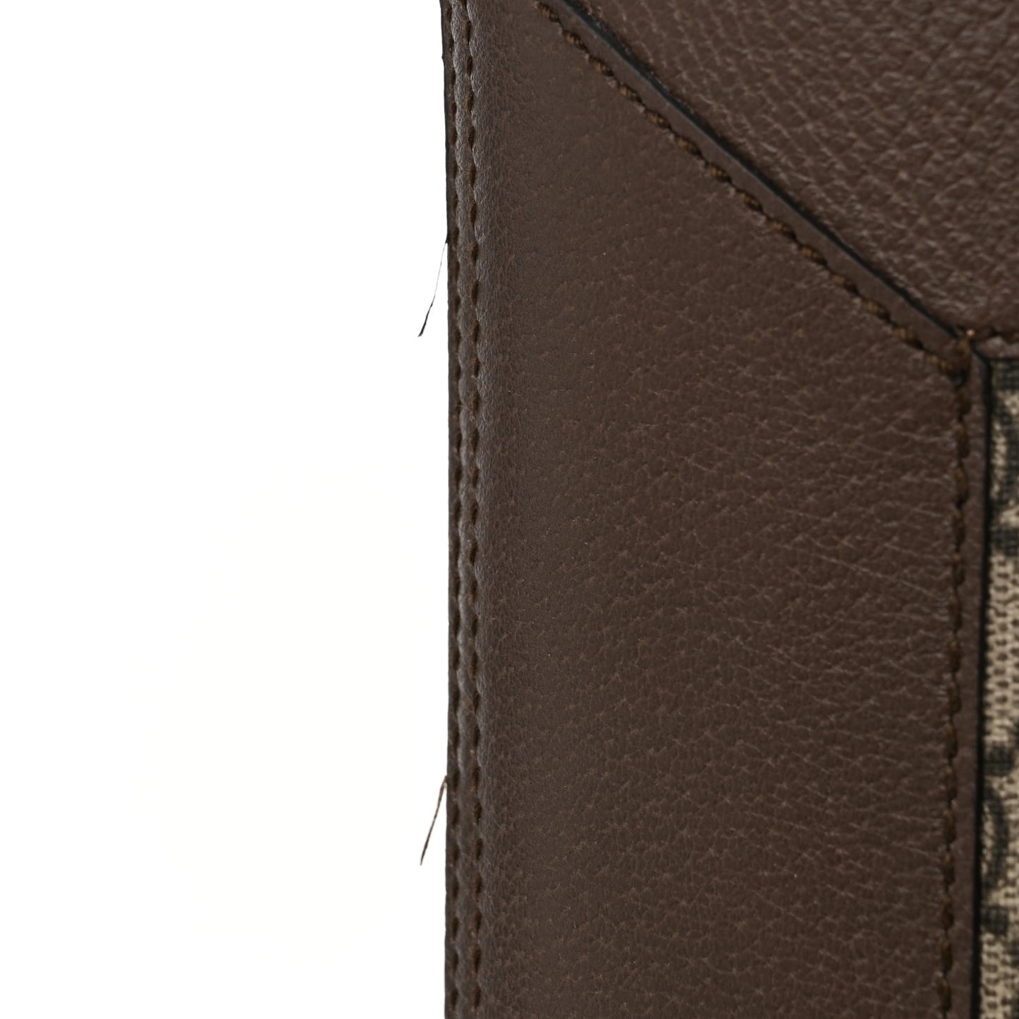 GG Supreme Monogram Web Large Ophidia Vertical Shopping Tote Brown