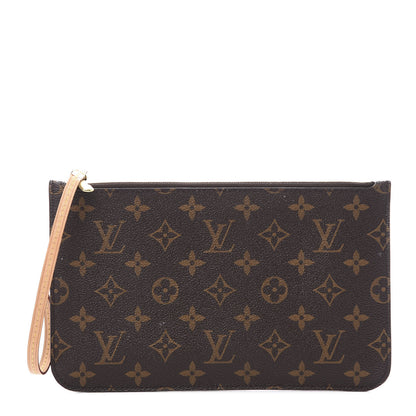 Louis Vuitton Monogram Neverfull MM GM Pochette 1 of 9