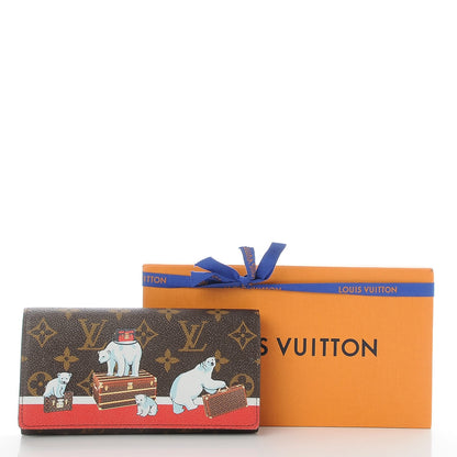 Louis Vuitton Monogram 2017 Christmas Animation Sarah Wallet 7 of 7