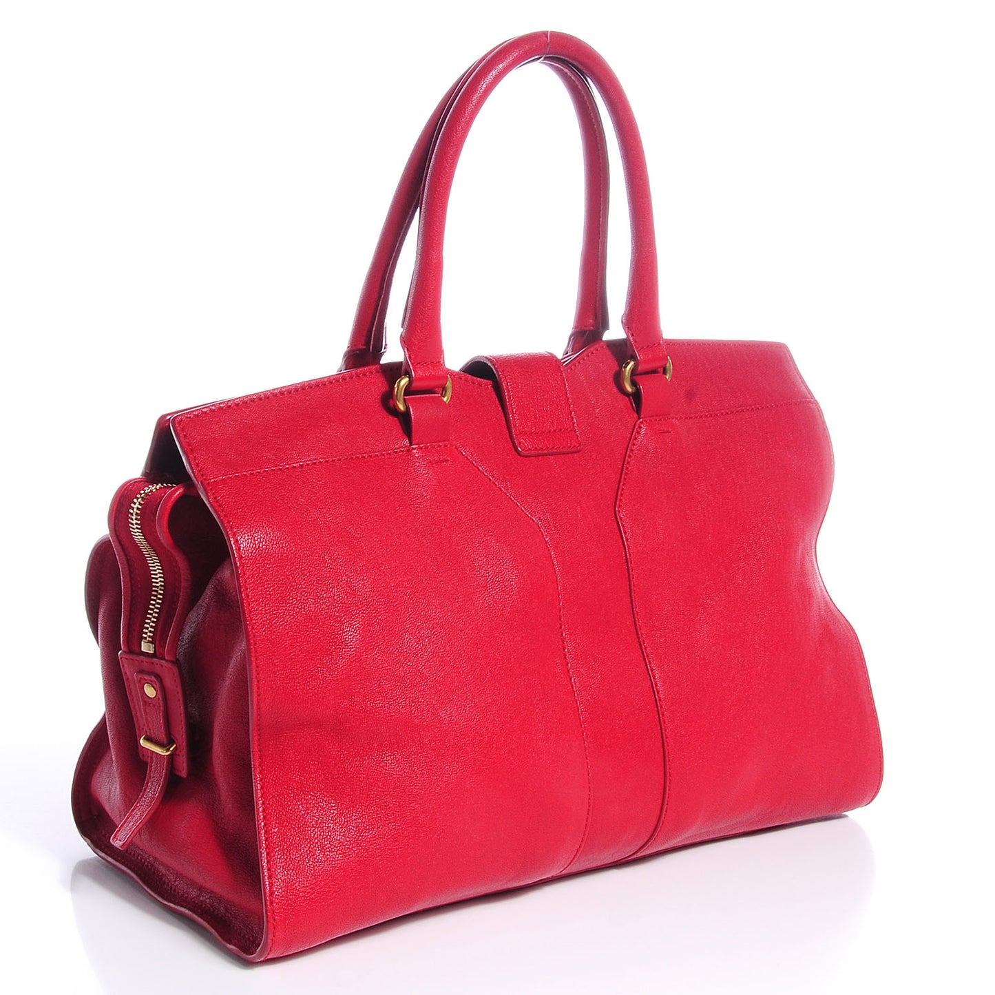 Sheepskin Medium Cabas ChYc Red