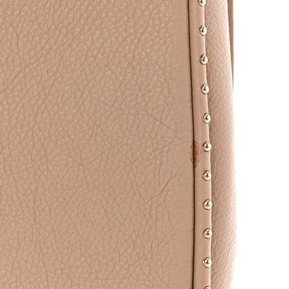 Chanel Caviar Quilted Large Studded Flap Beige 11 of 13