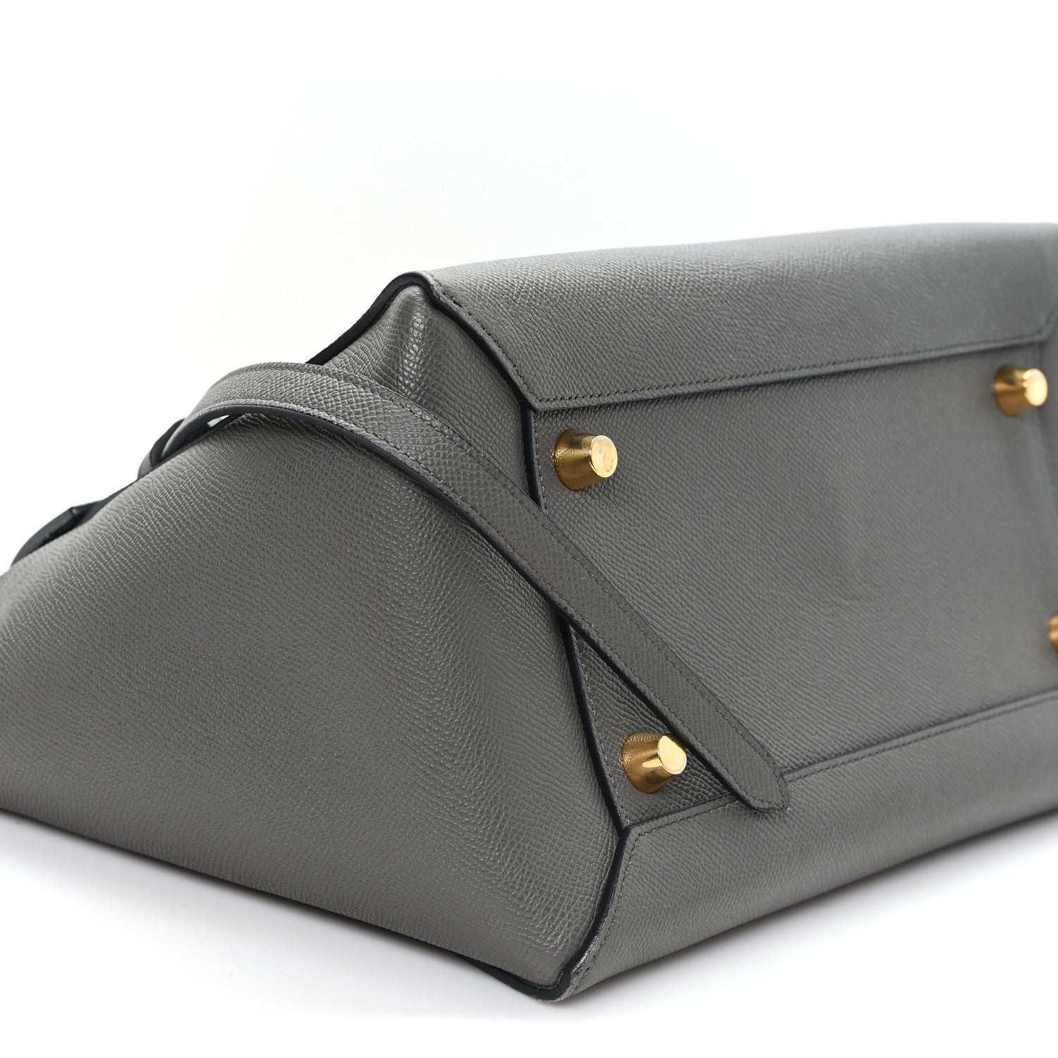 Celine Grained Calfskin Mini Belt Bag Grey 8 of 11