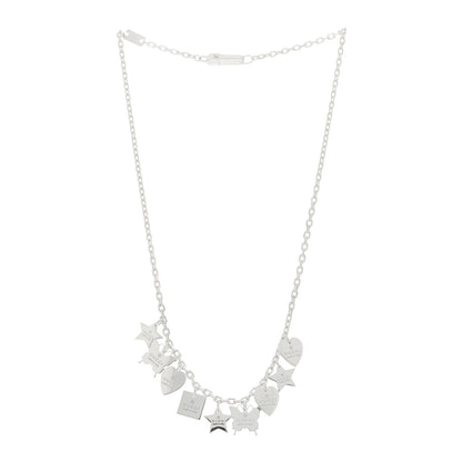 Gucci Sterling Silver Trademark Charm Necklace 3 of 5