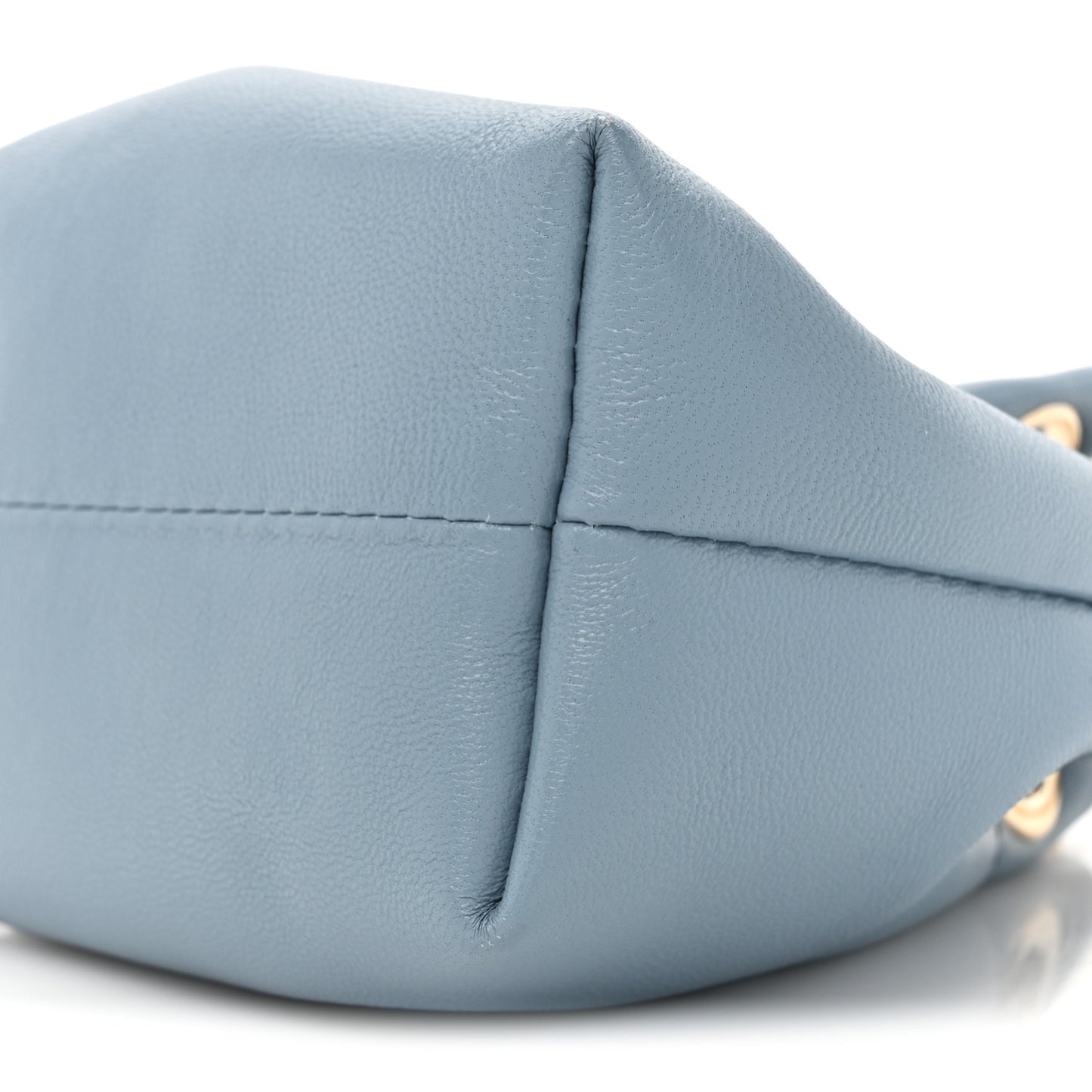 Lambskin Micro Bon Bon Bag Blue