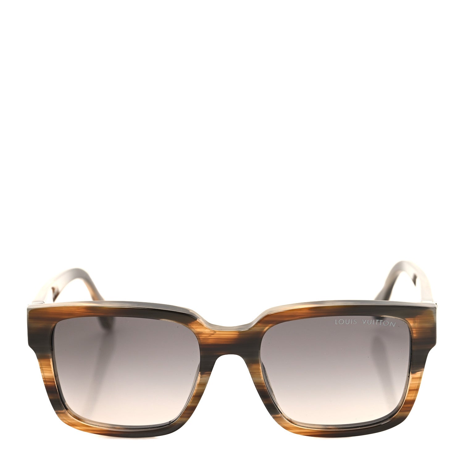 Louis Vuitton Acetate LV Glide Square Sunglasses Z1785W Brown 2 of 8