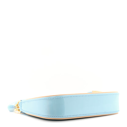 Louis Vuitton Vernis Valentine Mini Pochette Accessories Lollipop Blue 4 of 7