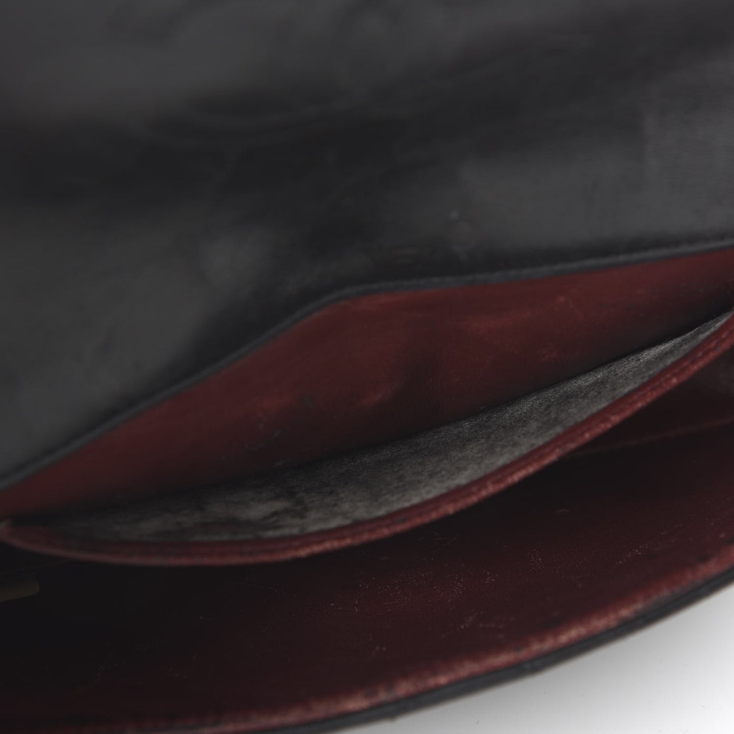 Lambskin Quilted Small Single Flap Black