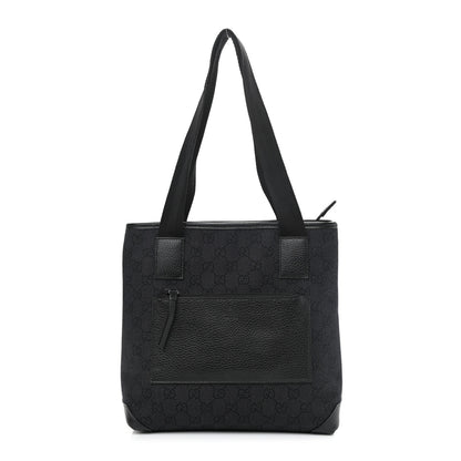 Gucci Monogram Tote Bag Black 1 of 10