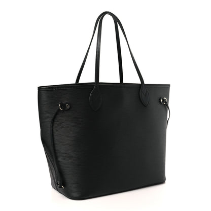 Louis Vuitton Epi Neverfull MM Black 4 of 9