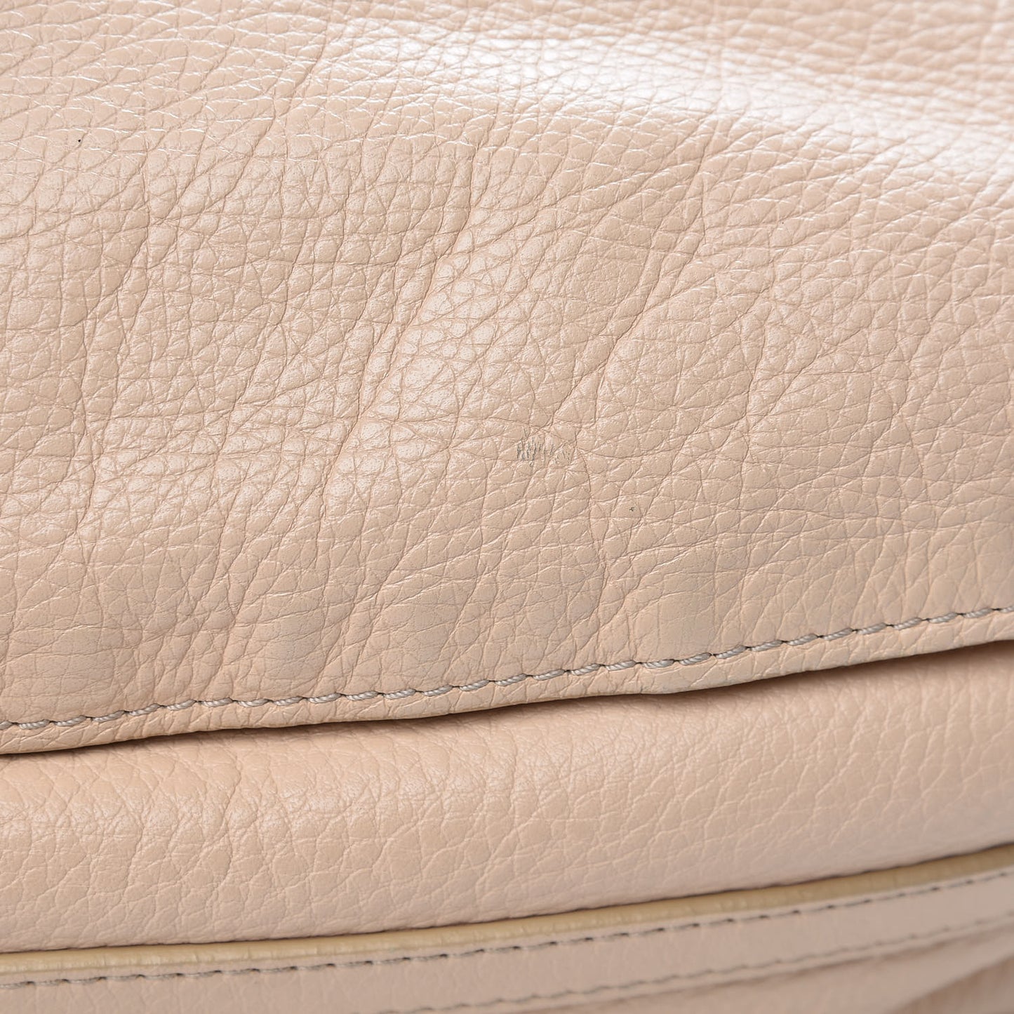 Calfskin Medium Marcie Satchel Cream