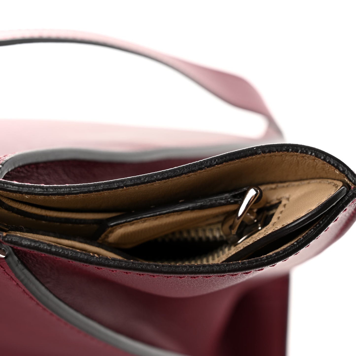 Vitello Dolce Shiny Nappa Petite 3Jours Tote Mattone Maldives