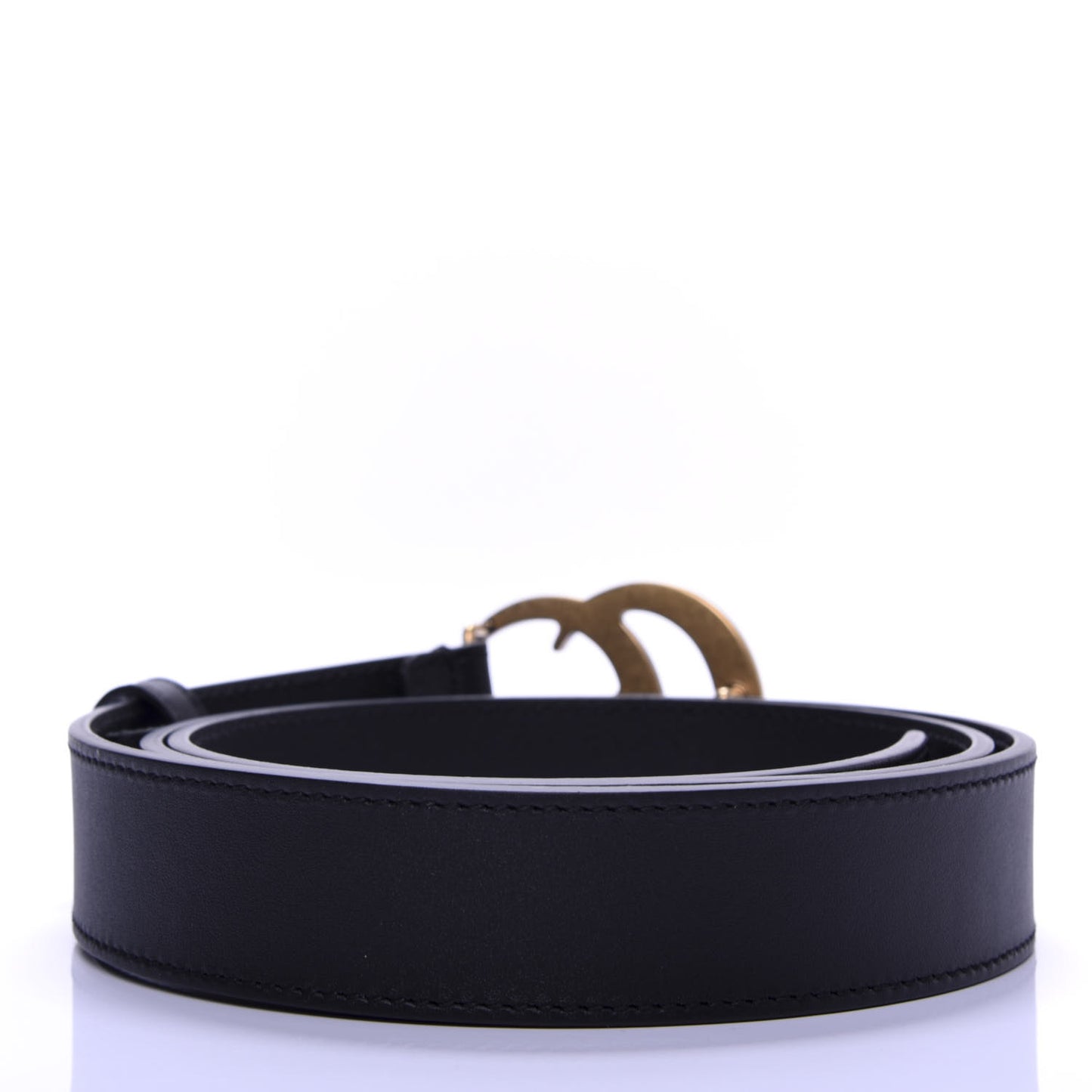 Calfskin Double G 30mm Belt 100 40 Black