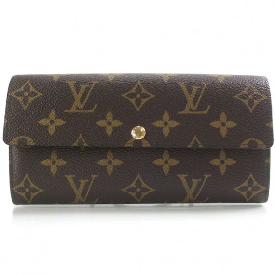 Monogram Leopard Sarah Wallet