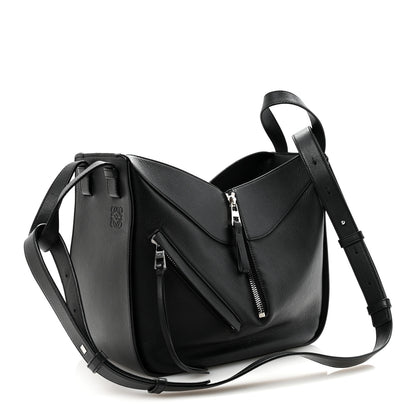Loewe Calfskin Small Hammock Shoulder Bag Black 3 of 9