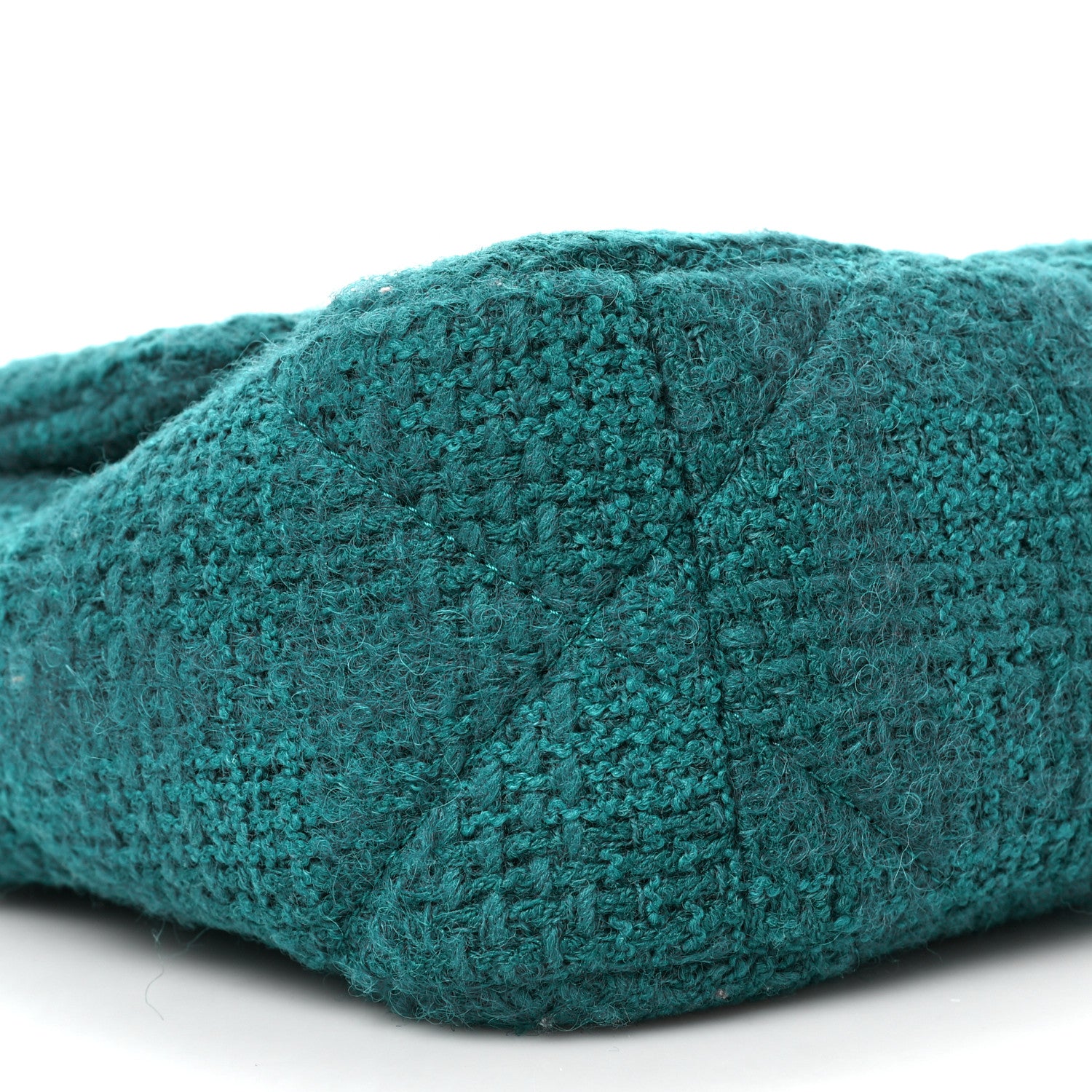 Chanel Tweed Quilted Medium Chanel 19 Flap Green 8 of 9