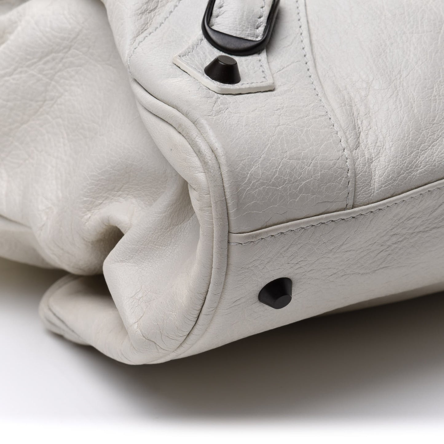 Agneau Classic Hardware Mid Day White