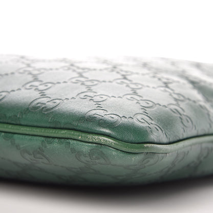 Gucci Guccissima Flat Vertical Tote Green 9 of 9