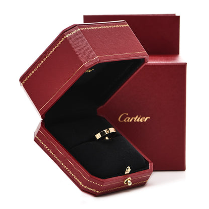 Cartier 18K Yellow Gold 3.5mm LOVE Wedding Band Ring 58 8.25 6 of 6