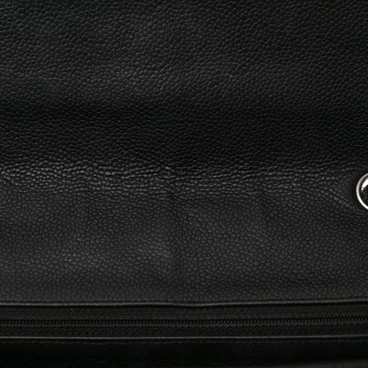 Chanel Caviar Quilted Jumbo Single Flap Black 6 of 13
