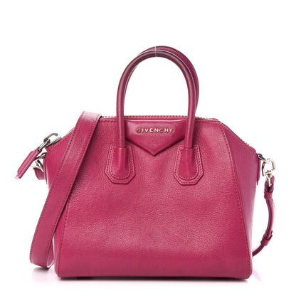 Givenchy Sugar Goatskin Mini Antigona Fig Pink 1 of 14