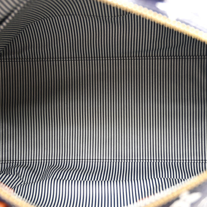 Louis Vuitton Calfskin Monogram Speedy P9 Bandouliere 30 Indigo 6 of 12