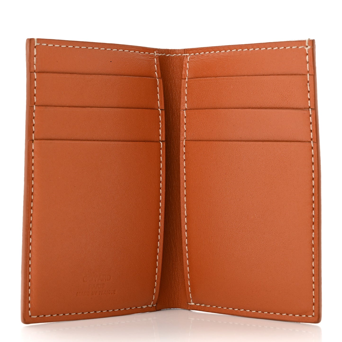 Goyardine Saint Pierre Card Holder Black Gold