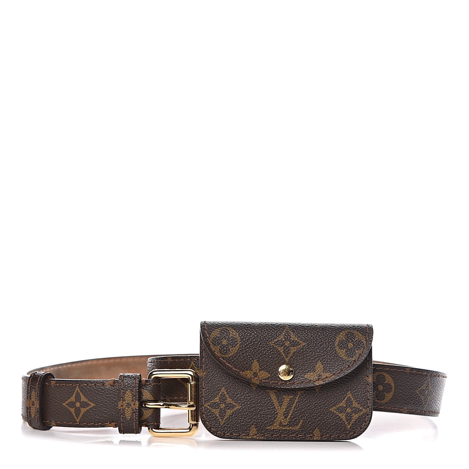 Louis Vuitton Monogram Pochette Solo Belt 95 38 1 of 15