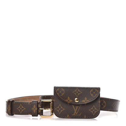 Louis Vuitton Monogram Pochette Solo Belt 95 38 1 of 15