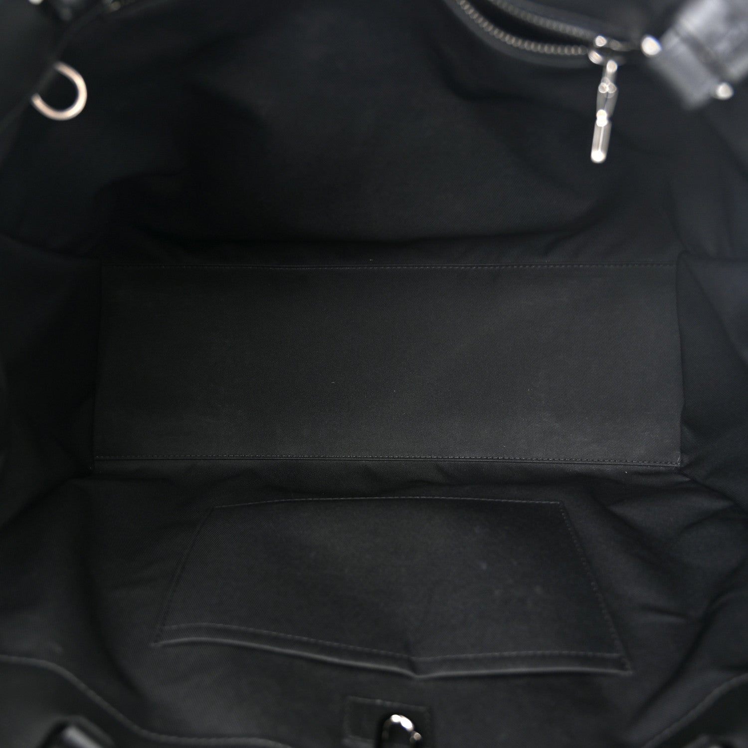 Louis Vuitton Monogram Eclipse Sac Plat 24H 5 of 10