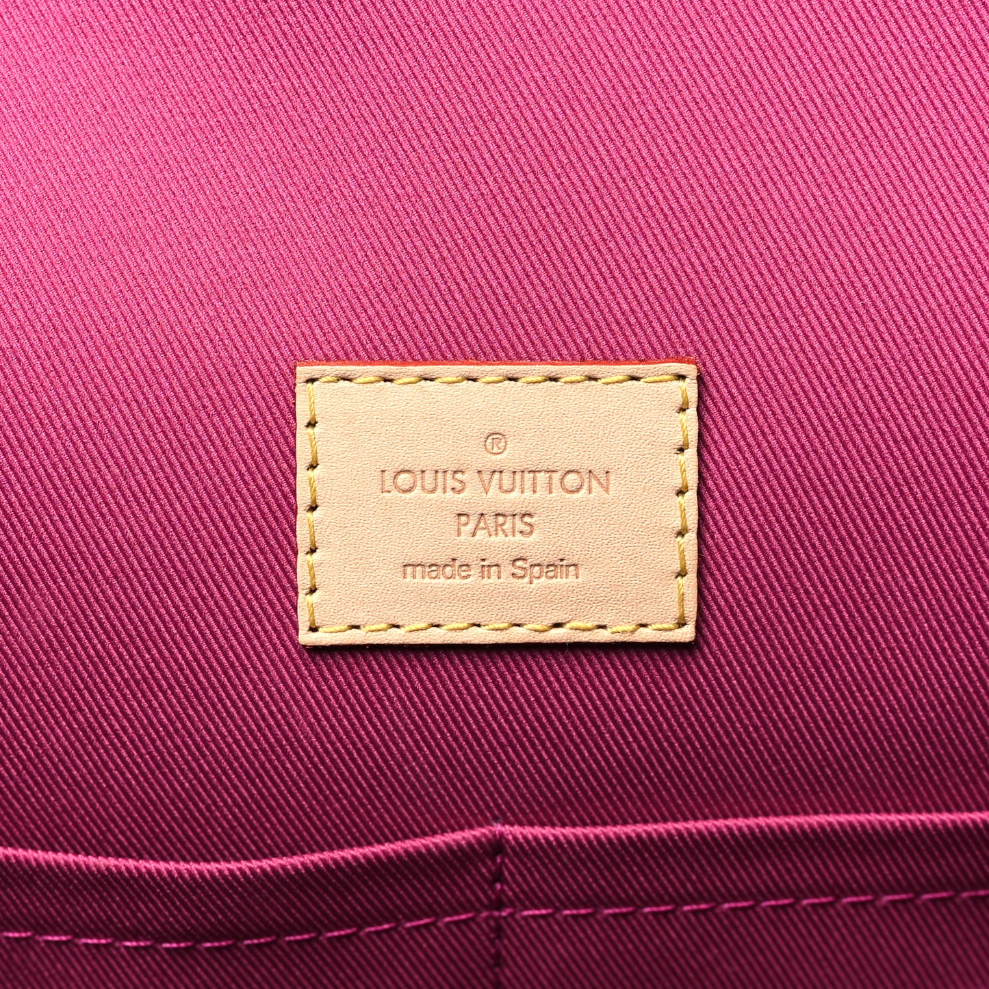 Monogram Cluny BB Bordeaux Fuchsia